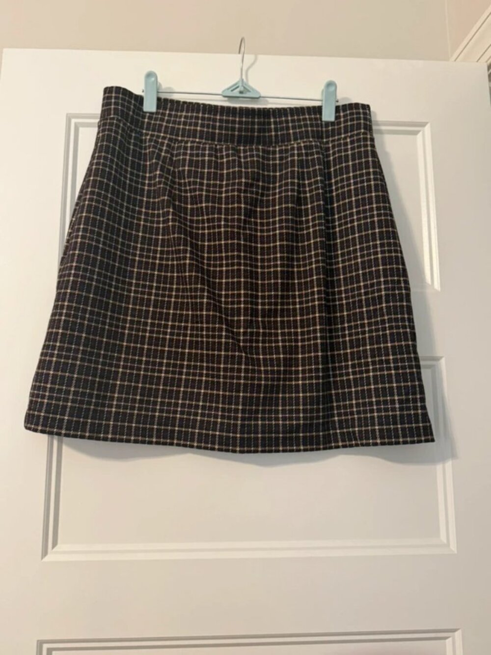 Loft plaid skirt